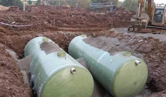 玻璃鋼化糞池生活污水凈化